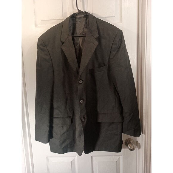 Bert Pulitzer Blazer Jacket Size R48 Black - Picture 1 of 9